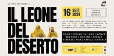 Proiezione del film IL LEONE DEL DESERTO