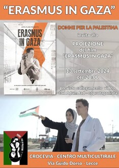 Proiezione del Film ERASMUS IN GAZA