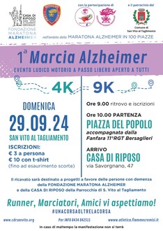 Marcia per l' Alzheimer