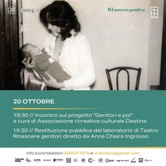 RInascere genitori: Generatori di diritti -20 ottobre  ore 18.30 Tagliatelle - Stazione Ninfeo