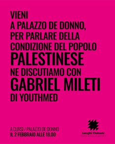 UNMUTE GAZA Palazzo De Donno Cursi (Lecce)