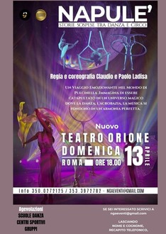 Spettacolo NAPULE' Storie sospese tra danza e circo