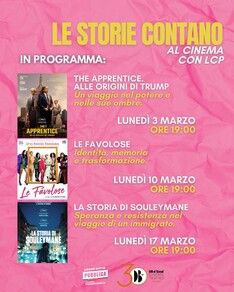 Le storie contano - Al cinema con Lecce Città Pubblica