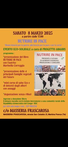 Nutrire in pace