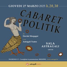 Appuntamento speciale di Cabaret Politik per la Giornata Mondiale del Teatro