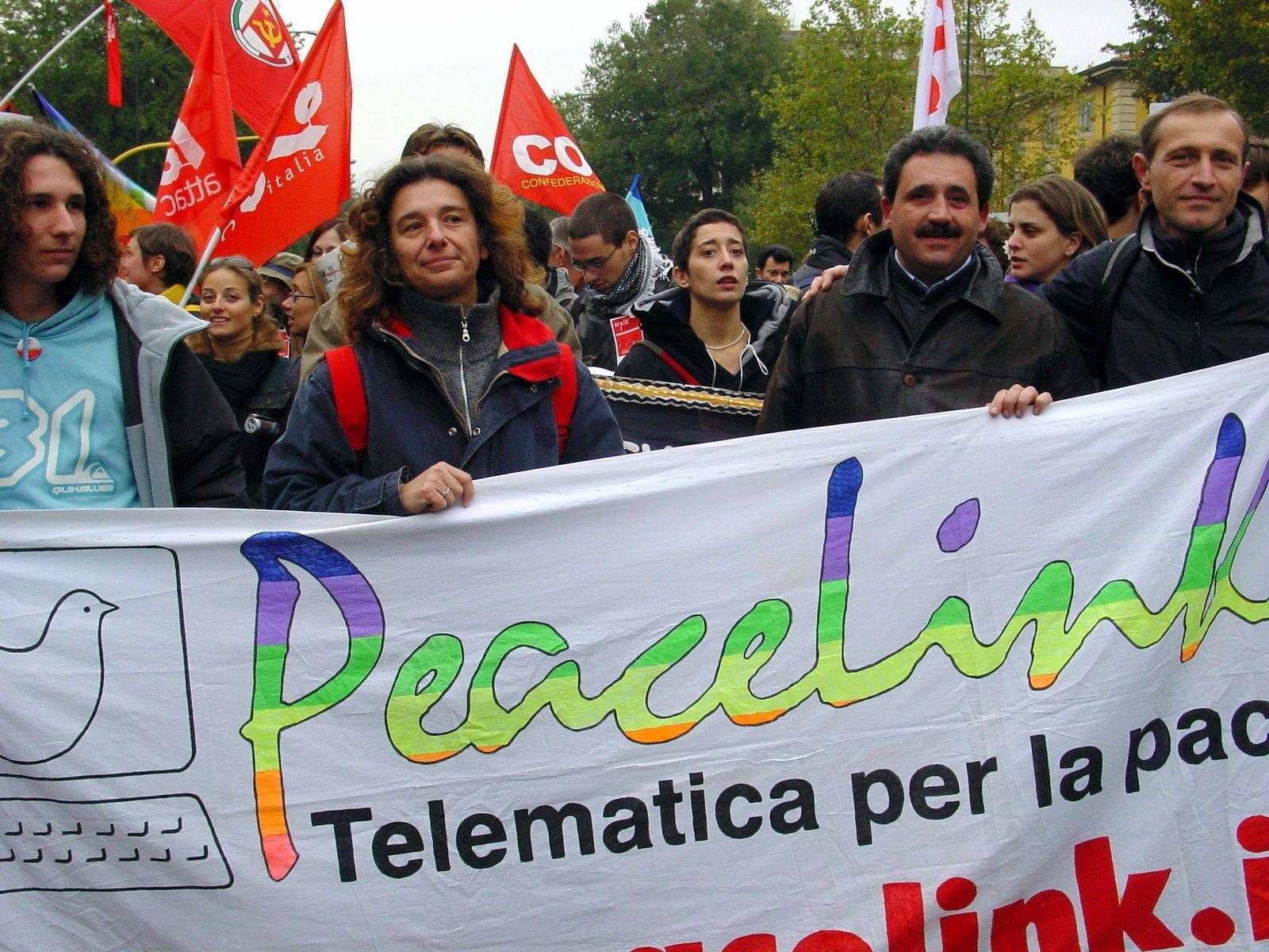 PeaceLink al Social Forum Europeo di Firenze