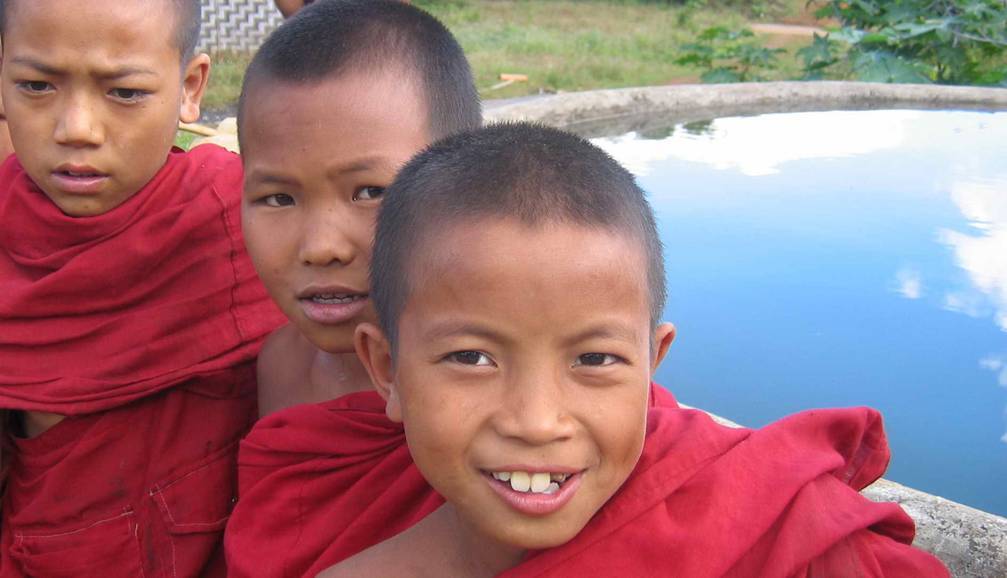 Piccoli monaci birmani