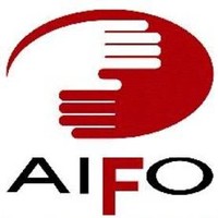Il logo dell'AIFO (Associazione Italiana Amici di Raoul Follereau)