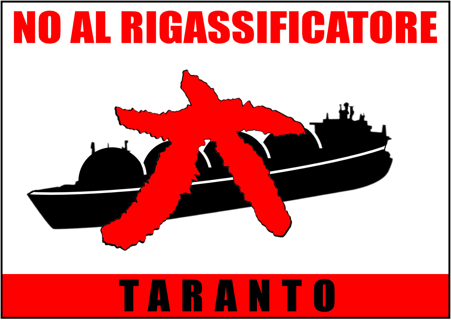 No al Rigassificatore a Taranto