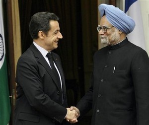 Sarkozy in India