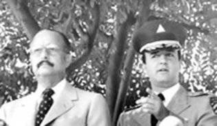 Anastasio Somoza Debayle con il figlio Anastasio Somoza Portocarrero ai tempi della dittatura (Foto storica)