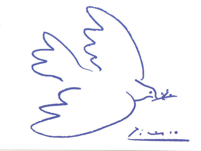 La colomba della Pace di Pablo Picasso