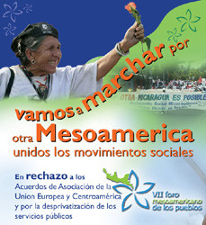 Poster del VII Foro Mesoamericano