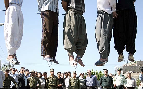 Pene di morte in Iran nel 2007