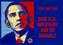 Yes we can end U.S. military aid to Israel