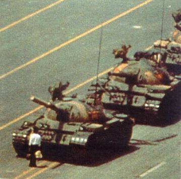 Azione nonviolenta a Pechino, 1989