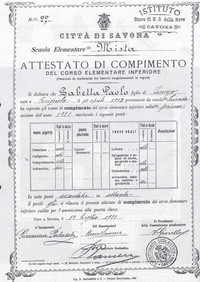 Licenza elementare