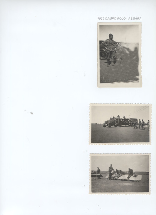 1935 Campo Polo Asmara ( 3° ALLA CONQUISTA DELL'IMPERO) 