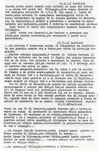 Diario. Saccheggi e tristi momenti di vita al villaggio C. Battisti a derna (4° fra due fuochi)