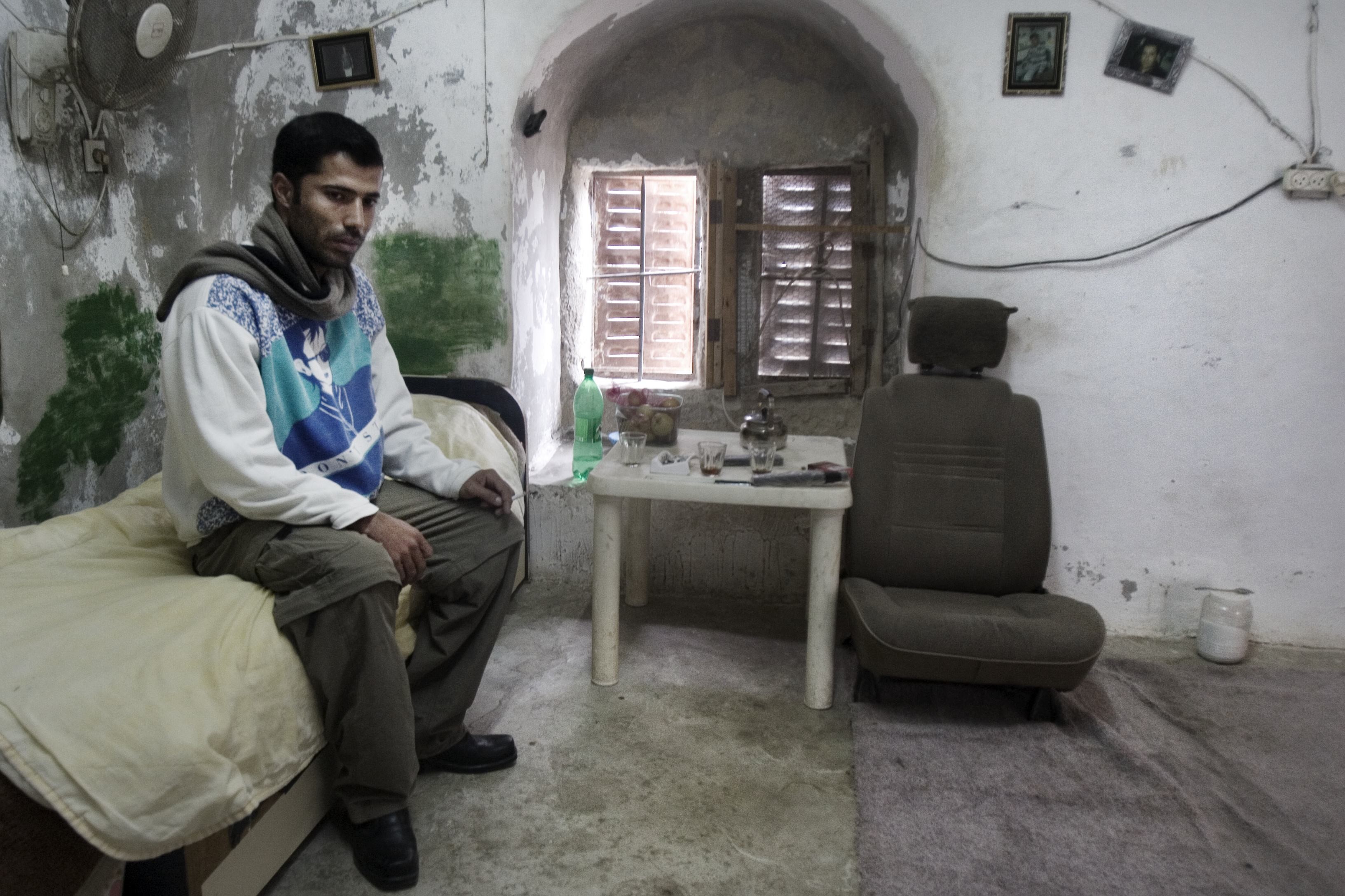 Casa palestinese dopo i bombardamenti