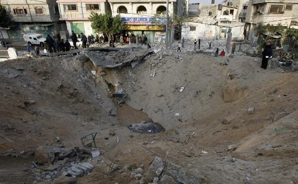 Bomba a Gaza