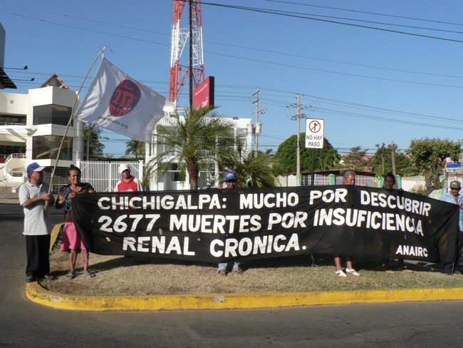Manifestazione nel centro di Managua ©(Foto G. Trucchi)