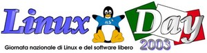 Logo del Linux Day 2003