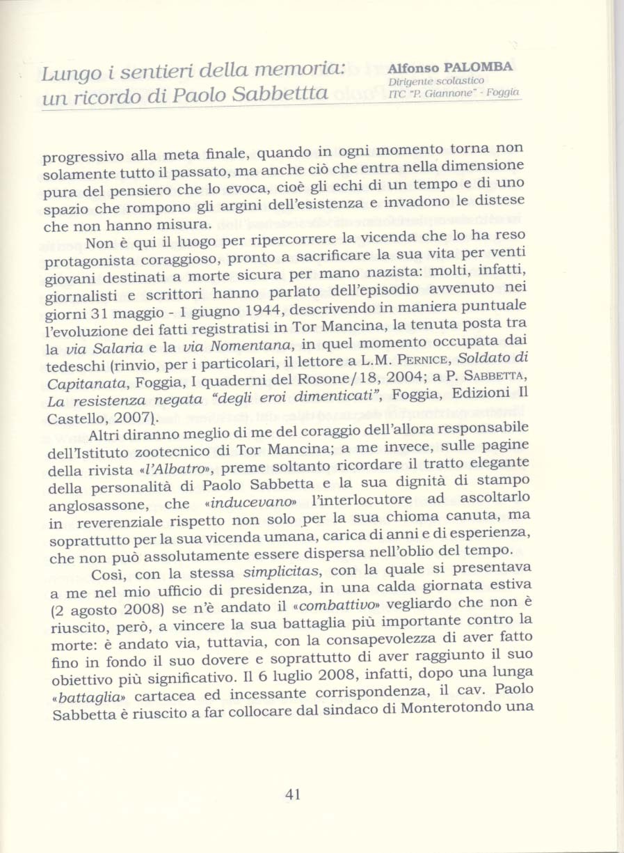 "L'albatro" rivista culturale dell'I.T.C. Giannone di Foggia pg. 2