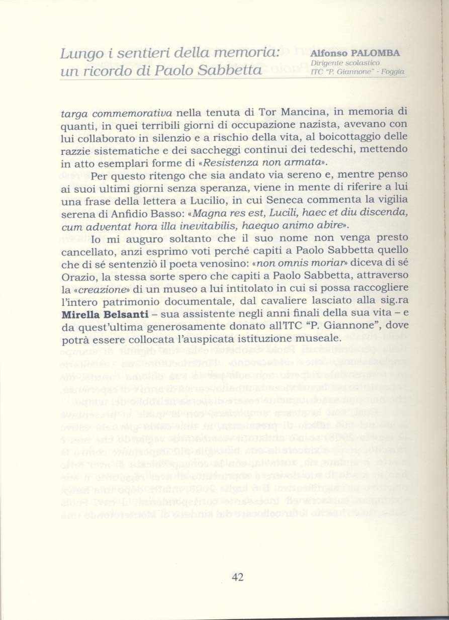 "L'Albatro" rivista culturale dell'I.T.C. Giannone di Foggia pg. 3