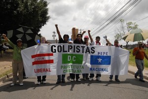 No alle elezioni controllate dai golpisti (Foto Indymedia Chiapas)