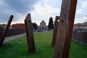 Padova,il Giardino dei Giusti,il Monumento il cui progetto artistico è stato elaborato dallo scultore Elio Armano