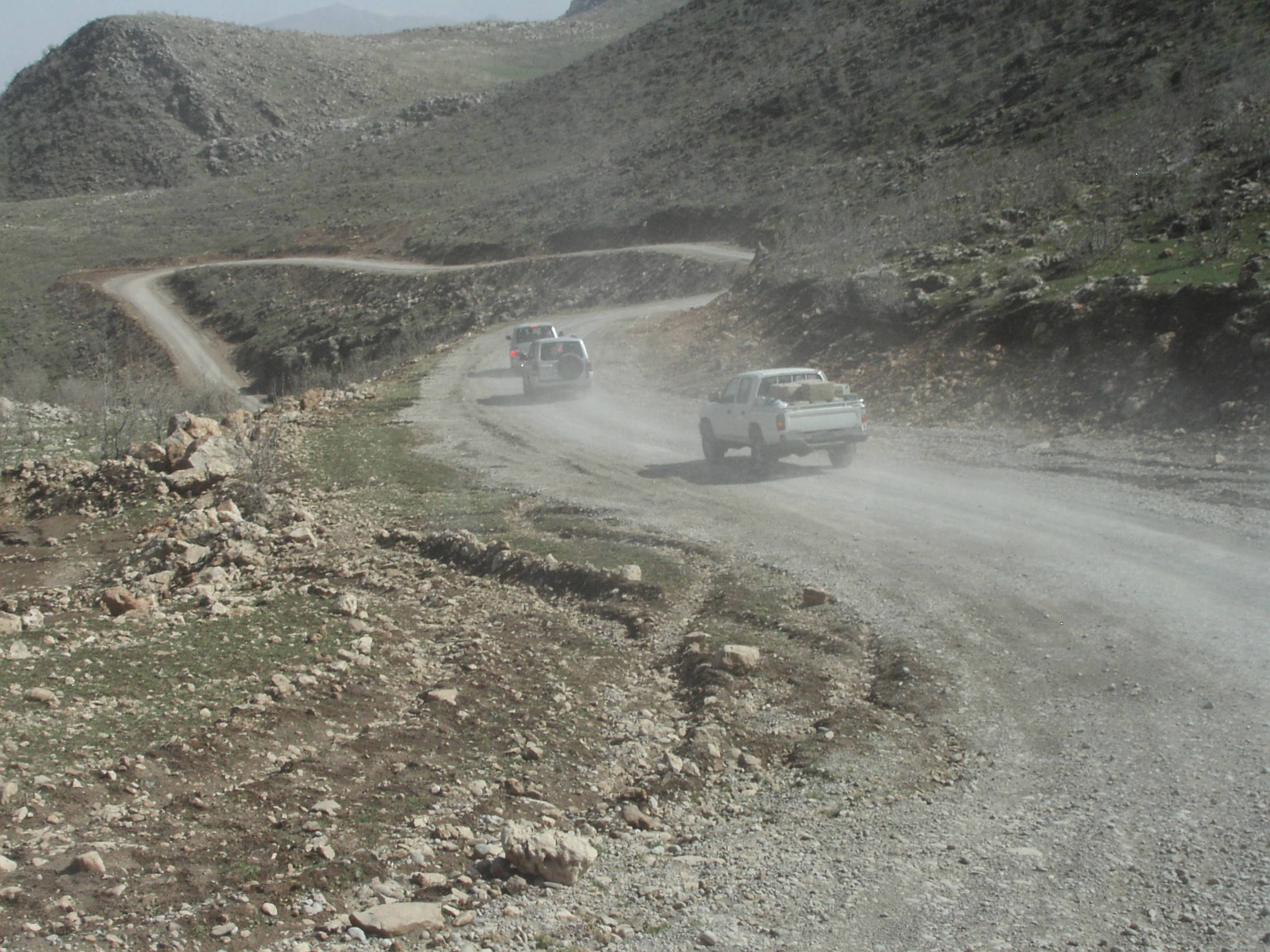 Lungo le strade polverose del Kurdistan iracheno (marzo 2006)