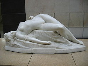 La jeune tarentine, scultura di Alexandre Schoenewerk, ospitata al Museo D'Orsay di Parigi