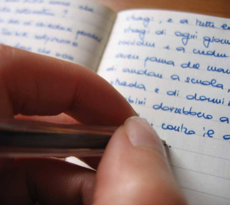 La scrittura a scuola forma l'affettività