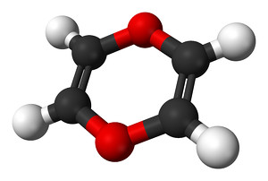 Una molecola di diossina