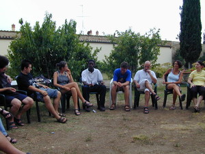 Momento di approfondimento - campo di lavoro agosto 2003