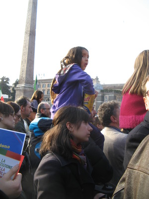 Insieme il 12 marzo 2011 in piazza del Popolo