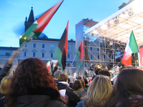 Piazza del Popolo 12 marzo 2011