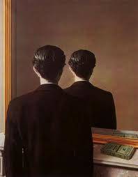 Uomo di spalle (Magritte)