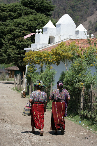 Villaggio nel distretto di Quichè (Guatemala)