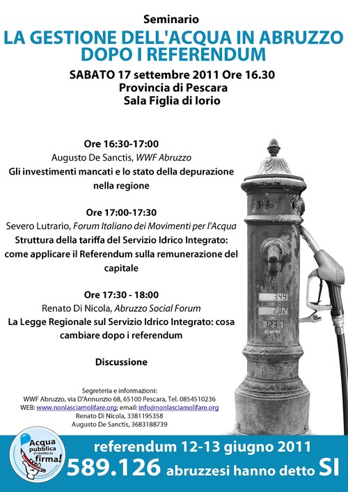 Locandine e manifesti di appuntamenti pacifisti e ambientalisti in Abruzzo e dintorni
