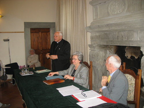 Don Luigi Bettazzi, Rosy Bindi, prof Umberto Allegretti - Centro Studi di Pax Christi - anno 2007