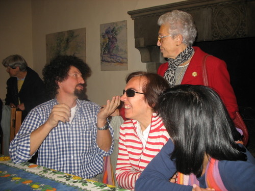 don Fabio Corazzina, Giuliana Bonino, Alessandra Mambelli - seminario Centro Studi anno 2008