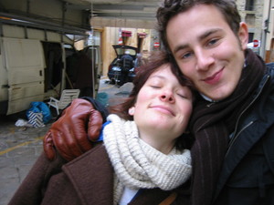 Anna Dietman e Tobias Ruppert volontari alla Casa per la Pace - anno 2005 - 2006