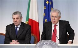 Governo - Monti e Di Paola
