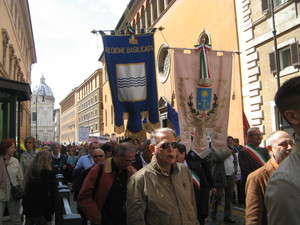 Regione Basilicata e Comuni lucani alla Marcia per l'amnistia e la giustizia