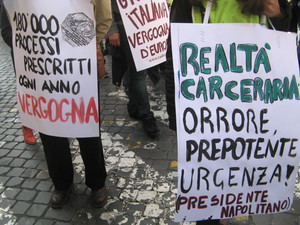 Roma 25 aprile 2012. Seconda Marcia per l'amnistia, la giustizia e la libertà