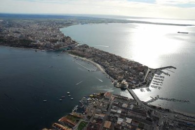 Taranto vista dall'alto