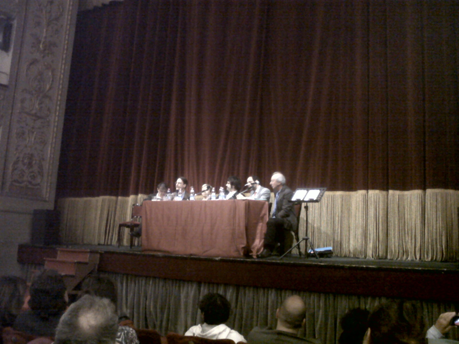 Teatro Valle, 18 maggio 2012. Presentazione del libro "Chi ha ucciso Pio La Torre"