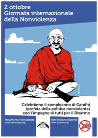 NonviolenzaDAY Martedì 2 ottobre - h 18 - Rovereto